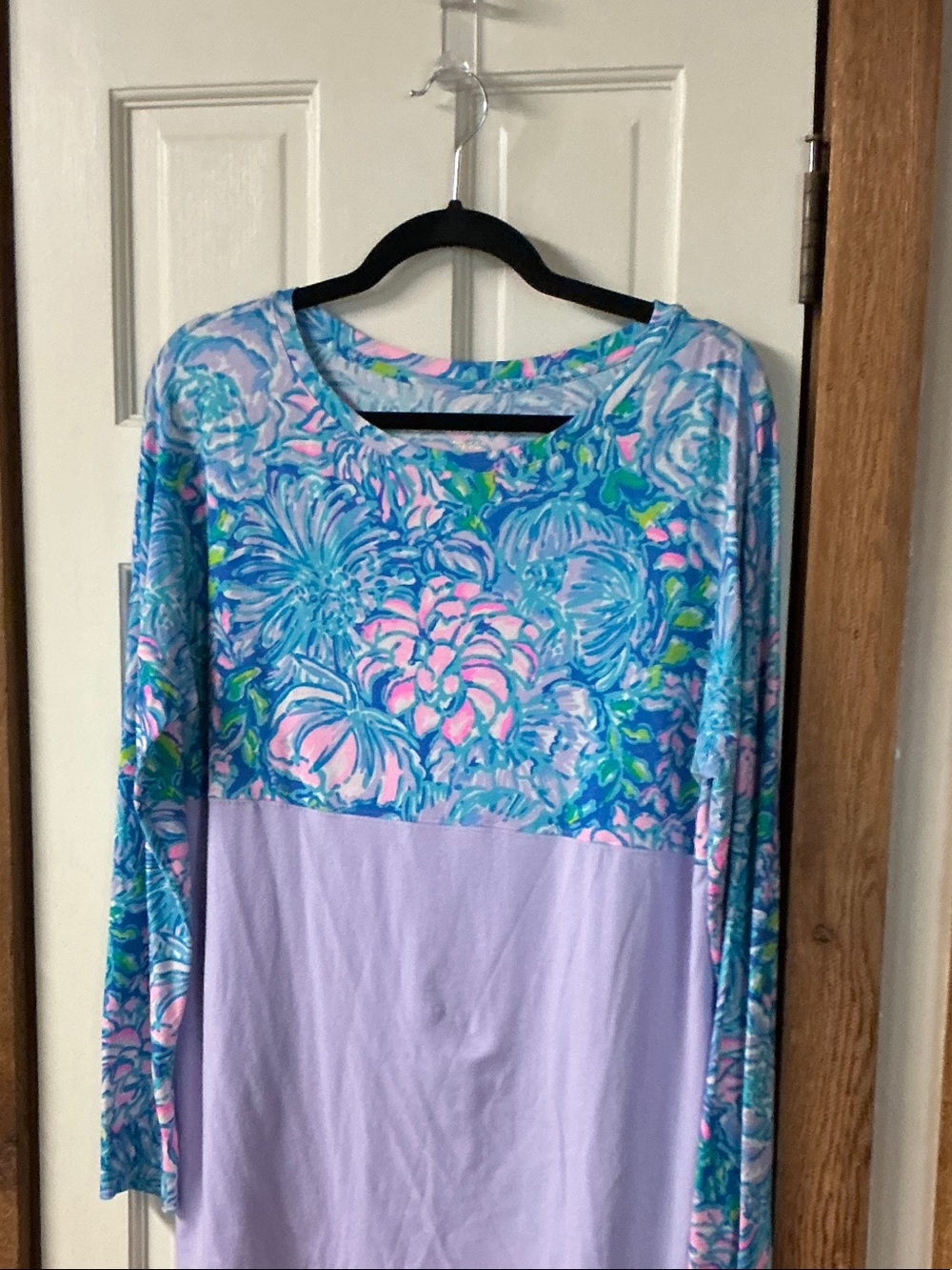 Lilly Pulitzer Multicolor Tropical Print Top - Pink, Blue, Green - Picture 3 of 8